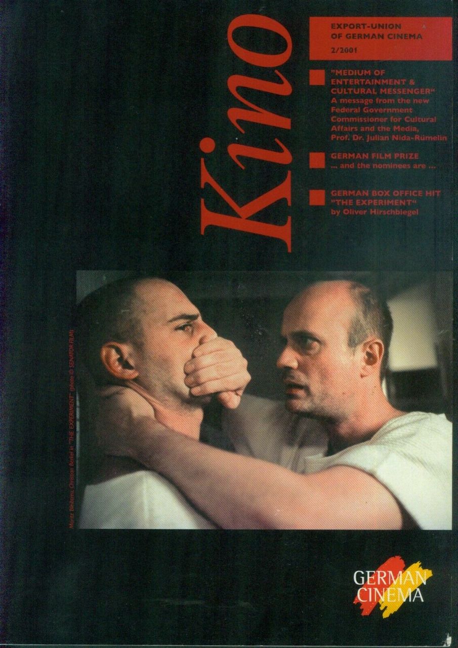 KINO-GERMAN CINEMA magazine side cover Issue 2    2001
